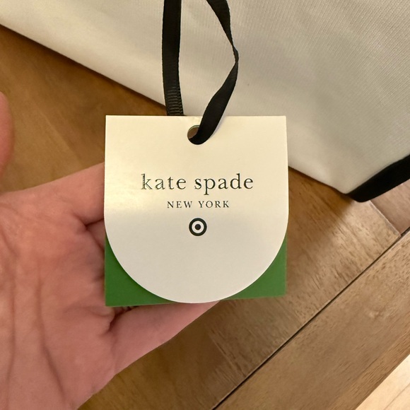 NWT Colorblock Knit Tote Bag - kate spade new york x Target White/Black - Picture 7 of 15